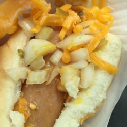Wiener Wagon - Cheese hot dog