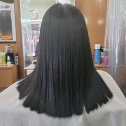Japanese hair straightning