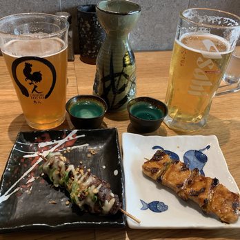 Yakitori Totto - Gatlic beef and chicken breast - Japanese Near Me - Somerville, Massachusetts Yakitori Totto - Gatlic beef and chicken breast - Japanese Near Me - Somerville, Massachusetts