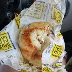 Old School Bagel - Cuban, worth the wait!