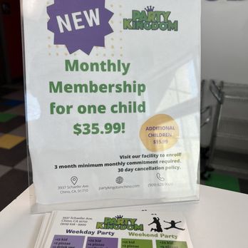 Party Kingdom - Specials - Trampoline Parks Near Me - Chino, California