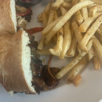 Stout Street Social - Pork Belly Bahn Mi close up - New American Near Me - Denver, Colorado