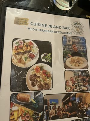Menu photo 2 Cuisine 76 and Bar Jacksonville, FL