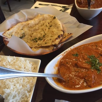 Saffron Indian Bistro - Chicken Tikka Masala and Garlic Naan. - Indian Near Me - Glendale, Arizona Saffron Indian Bistro - Chicken Tikka Masala and Garlic Naan. - Indian Near Me - Glendale, Arizona