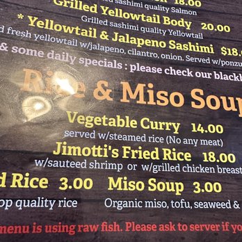 Jimotti's Restaurant - Fried Rice On menu - Japanese Near Me - Sanford, Florida Jimotti's Restaurant - Fried Rice On menu - Japanese Near Me - Sanford, Florida