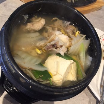Dae Bak - Fish clear soup with tofu and veggies - Korean Near Me - Philadelphia, Pennsylvania