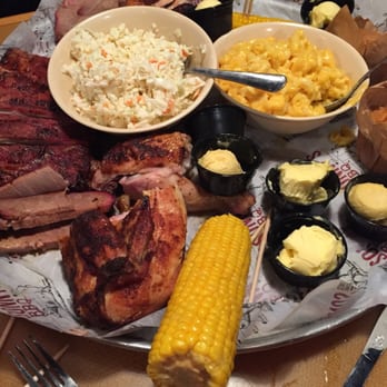 Sonny's BBQ - Family feast for family of 4. It also includes 3 sides and garlic bread or cornbread. - Barbeque Near Me - Vero Beach, Florida