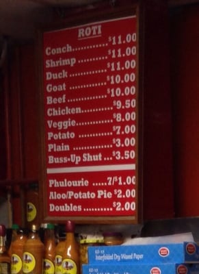 Menu photo 8 L C Roti Shop Miami Gardens, FL Menu photo 8 L C Roti Shop Miami Gardens, FL