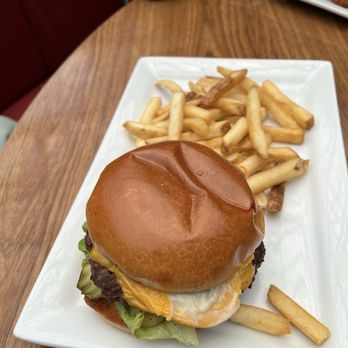 Ballpark Village - Cheeseburger and fries - Sports Bars Near Me - St. Louis, Missouri