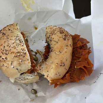 Nate's Bagels - Mox with the Works Sandwich - Bagels Near Me - Richmond, Virginia