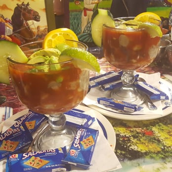 La Canoa - Veracruzana cocktails of shrimp, oysters, and octopus - Seafood Near Me - Waukegan, Illinois