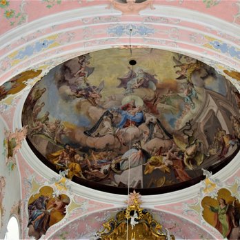 St. Peter und Paul - Fresco Above High Altar - Churches Near Me - Oberammergau, BY