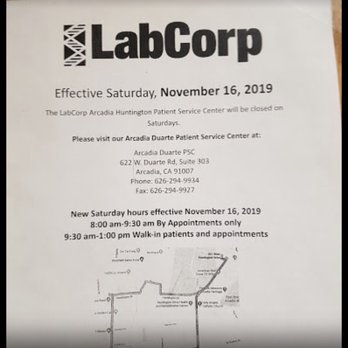 Labcorp - The Appointment - Laboratory Testing Near Me - Arcadia, California Labcorp - The Appointment - Laboratory Testing Near Me - Arcadia, California