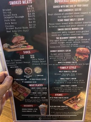 Menu photo 2 Cornerstone BBQ Beaumont, CA