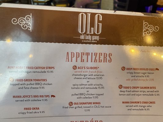 Menu photo 3 Old Lady Gang Atlanta, GA