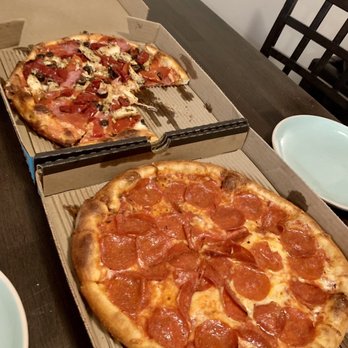 Pagliacci Pizza - The spread, with extra pepperoni - Pizza Near Me - Seattle, Washington Pagliacci Pizza - The spread, with extra pepperoni - Pizza Near Me - Seattle, Washington