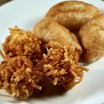 Dim Sum Asian Bistro - Shrimp balls Crispy sticky rice with chicken - Dim Sum Near Me - Durham, North Carolina Dim Sum Asian Bistro - Shrimp balls Crispy sticky rice with chicken - Dim Sum Near Me - Durham, North Carolina