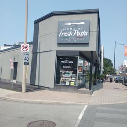 Home of Fresh Pasta - Side of the shop