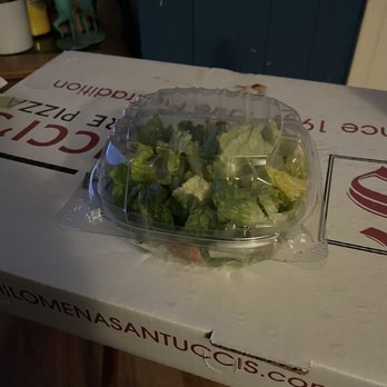 Philomena Santucci's Square Pizza - Side Caesar salad - Pizza Near Me - Warminster, Pennsylvania