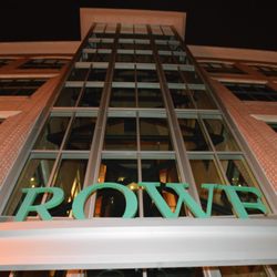 Rowe Professional Services - The corporate office at night.