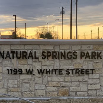 Natural Springs Park - Sign to park... - Fishing Near Me - Anna, Texas Natural Springs Park - Sign to park... - Fishing Near Me - Anna, Texas