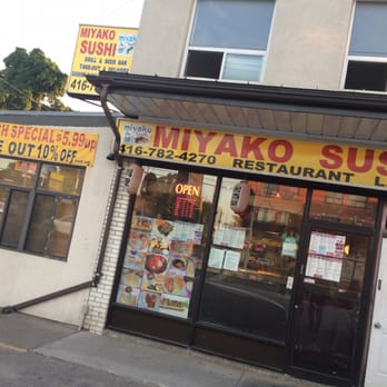 Miyako Sushi - the front of the restaurant - Sushi Bars Near Me - Toronto, Ontario Miyako Sushi - the front of the restaurant - Sushi Bars Near Me - Toronto, Ontario