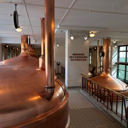 Old brewing room where Heineken beer was made. Old brewing room where Heineken beer was made.