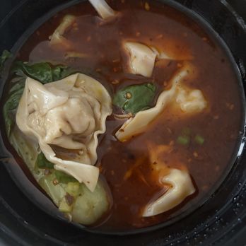 Rice & Noodles - Spicy Wonton Soup (8pcs) - Chinese Near Me - Sacramento, California Rice & Noodles - Spicy Wonton Soup (8pcs) - Chinese Near Me - Sacramento, California
