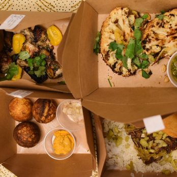 Ember & Ash - Takeout corn donuts, lamb belly loco moco, cauliflower, and octopus - New American Near Me - Philadelphia, Pennsylvania Ember & Ash - Takeout corn donuts, lamb belly loco moco, cauliflower, and octopus - New American Near Me - Philadelphia, Pennsylvania