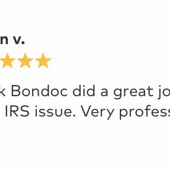 Bondoc Tax Solutions - Review - Tax Services Near Me - San Diego, California Bondoc Tax Solutions - Review - Tax Services Near Me - San Diego, California