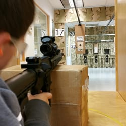 New England Airgun - Down range