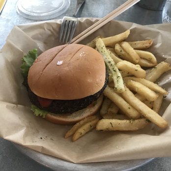 The Saddle Room - Mushroom burger and garlic fries - Dive Bars Near Me - Waimea, Hawaii The Saddle Room - Mushroom burger and garlic fries - Dive Bars Near Me - Waimea, Hawaii