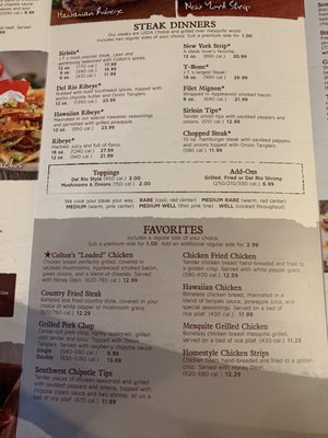 Menu photo 2 Colton's Steakhouse Bardstown, KY