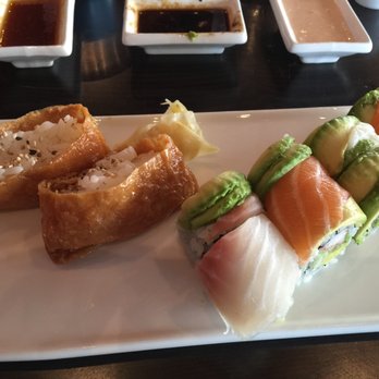 Ginza - Bead Curd and Rainbow Rolls - Japanese Near Me - Fort Myers, Florida Ginza - Bead Curd and Rainbow Rolls - Japanese Near Me - Fort Myers, Florida