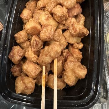 Big Lantern - Sweet and sour meatless chicken. (Sauce on the side) - Dim Sum Near Me - San Francisco, California