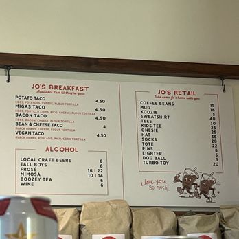 Jo's Coffee - Houston Heights - Food / alcohol - Coffee & Tea Near Me - Houston, Texas