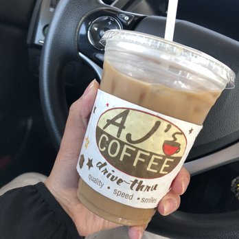 Aj's Coffee - Iced caramel macchiato - Coffee & Tea Near Me - Dublin, California