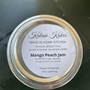 Kalani Kakes - Mango Peach Jam - Cupcakes Near Me