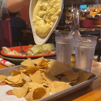 Red Mesa Grill - Queso dip ... or gloppy pudding?? - Mexican Near Me - Traverse City, Michigan