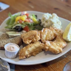 O'Neill's The Point Seafood Bar - Roman hake- very good and so fresh