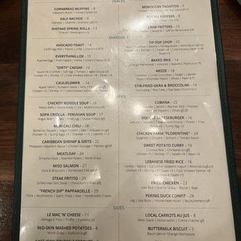 Unconventional Diner - Menu - Breakfast & Brunch Near Me - Washington, DC, District of Columbia