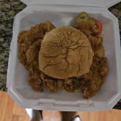 Chic-A-Loes - Chicken sandwich with a BBL!