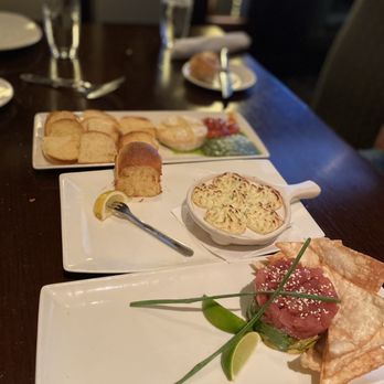 The Keg Steakhouse + Bar - Arlington - Baked Brie, Mushrooms Neptune, and Tuna Tartare* - Steakhouses Near Me - Arlington, Texas The Keg Steakhouse + Bar - Arlington - Baked Brie, Mushrooms Neptune, and Tuna Tartare* - Steakhouses Near Me - Arlington, Texas