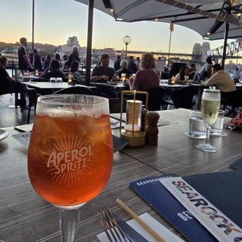 Searock Grill - Spritz' are everywhere! Truly a great view. - Seafood Near Me - Sydney, NSW Searock Grill - Spritz' are everywhere! Truly a great view. - Seafood Near Me - Sydney, NSW