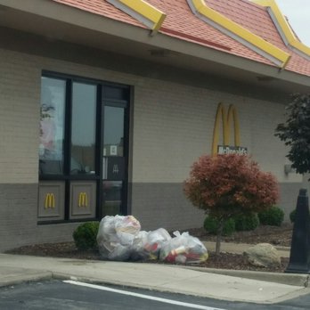 McDonald's - the front of a mcdonald's restaurant - Burgers Near Me - Paulding, Ohio