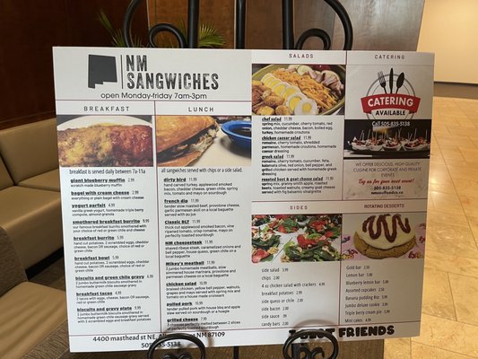 Menu photo 3 NM Sangwiches Albuquerque, NM