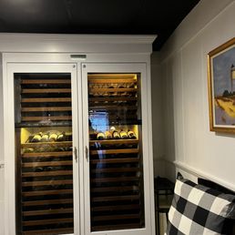 The wine cellar is ready to please you The wine cellar is ready to please you