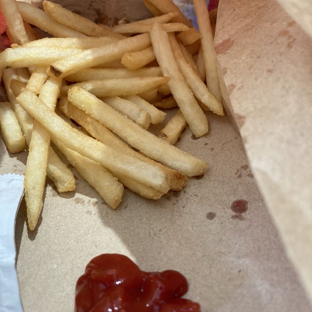 Jollibee - These crispy fries took forever to cool down - Chicken Shop Near Me - Alhambra, California