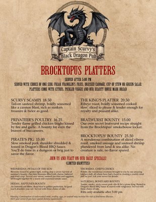 Captain Scurvy's & Black Dragon Den by null