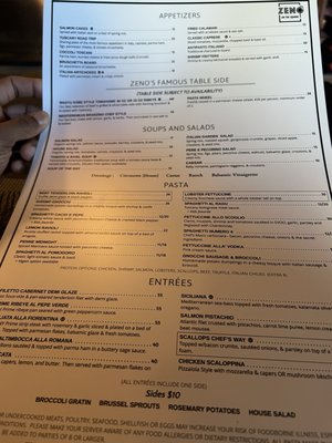 Menu photo 2 Zeno's on the Square Weatherford, TX Menu photo 2 Zeno's on the Square Weatherford, TX